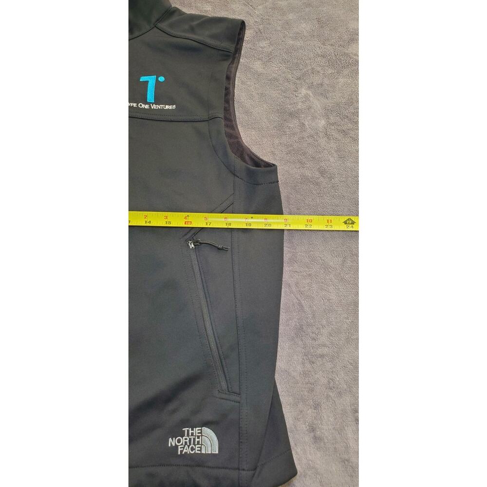 The North Face Windwall Sz M Men’s Windproof Softshell Vest Black Winter C25-35 - Picture 3 of 9